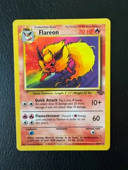 Pokemon Jungle Rare Lot (10 Cards) – Snorlax, Flareon, Nidoqueen & More - Image 4
