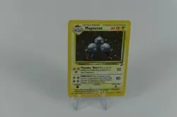 Magneton 9/102 Holo Rare Base Set Pokemon Card - Lightly Played - Image 1