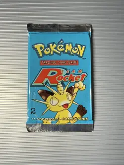 Rare Vintage BOOTLEG FUNNY Pokemon Card Packs Lot of 4 Team Rocket 2nd edition - Image 4