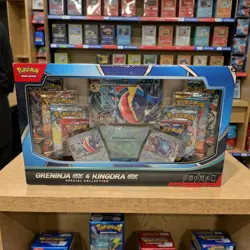 Pokemon Trading Card Game Greninja and Kingdra Ex Special Collection Box Sealed - Image 1