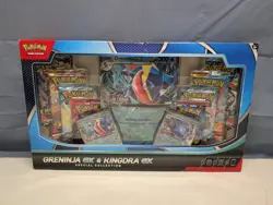 Pokemon Trading Card Game Greninja and Kingdra Ex Special Collection Box Sealed - Image 2