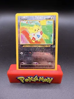 Togepi 4/18 Southern Islands Pokemon Trading Card Game MP-c Half Swirl - Image 1