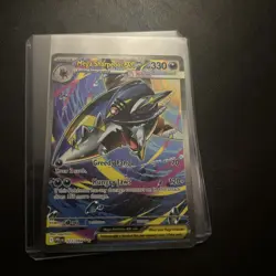 Mega Sharpedo EX 127/094 Me02: Phantasmal Flames Holo Pokemon card - Image 1