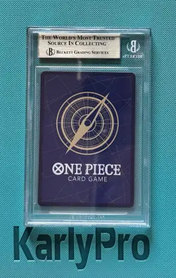 ONE PIECE Card Nami P-112 Serial Number Promo Aisa Mini-tin BGS10 Elite grades - Image 2
