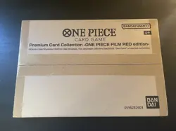 One Piece Premium Card Collection Film Red Edition English Sealed - Image 1