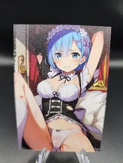 Rem Anime Waifu Card Doujin ACG Goddess - Image 1