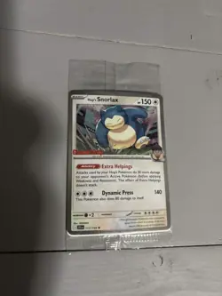 Hop's Snorlax - (GameStop) (Cosmos Holo) 117/159 Miscellaneous Cards & Products - Image 1