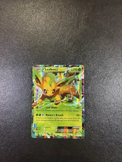 Pokemon TCG Leafeon EX Holo Rare Card 10/83 XY Generations - Image 1
