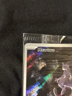 Pokemon SVP Mewtwo Promo Holo Card Sealed Pack 2023 Black Star - Image 4