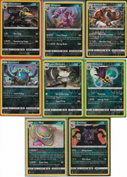 POKEMON 8 CARD REVERSE HOLO DARK LOT WITH HOUNDOOM - Image 1