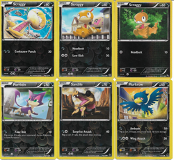 POKEMON REVERSE HOLO 12 CARD LOT WITH SCRAGGY NM - Image 1