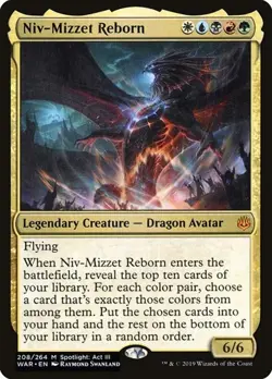 Niv-Mizzet Reborn WAR NM MTG - Image 1