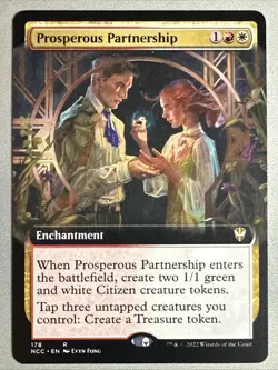 MTG / Prosperous Partnership / NCC / #178 / Regular (Extended Art) / Rare / NM - Image 1