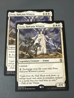 Evra Halcyon Witness X2 Dominaria NM Condition See Pics Front Back - Image 1