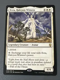 Evra Halcyon Witness X2 Dominaria NM Condition See Pics Front Back - Image 2