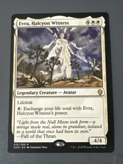 Evra Halcyon Witness X2 Dominaria NM Condition See Pics Front Back - Image 3