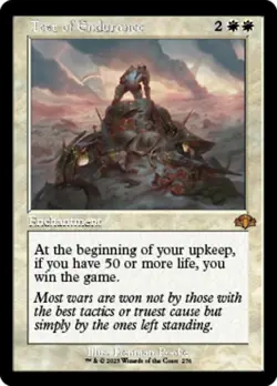 [1x] Test of Endurance - Retro Frame Near Mint, English Dominaria Remastered Ext - Image 1