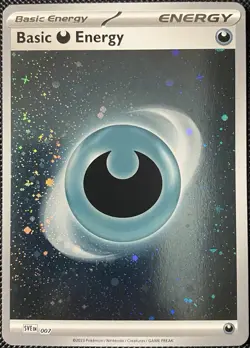 Basic Darkness Energy (Cosmos Holo) 007 Sve: 151 - Pokemon Card - Image 1
