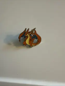 Official Nintendo Mega Charizard Y Collectors Pin Pokemon TCG Enamel Pin - Image 1