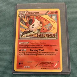 Pokemon Volcarona BW40 Holo STAFF Black & White Dark Explorers - Image 1