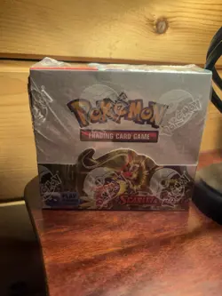 Pokemon TCG Scarlet and Violet Base Set Booster Box 36 Packs, New Sealed - Image 1