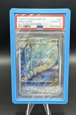 PSA 10 Dragonair 181/165 Pokemon Scarlet & Violet 151 Illustration Rare Gem Mint - Image 1