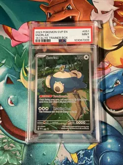 2023 Pokemon Scarlet & Violet 151 Elite Trainer Box Promo 051 Snorlax Holo PSA 9 - Image 1