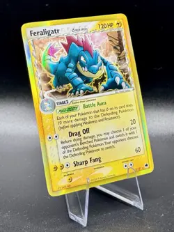 Feraligatr (Delta Species) 2/101 Holo Pokemon EX Dragon Frontiers Vintage LP/MP - Image 1