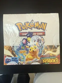 Pokemon Scarlet & Violet Surging Sparks Booster Box TCG Factory Sealed 36 Packs - Image 1