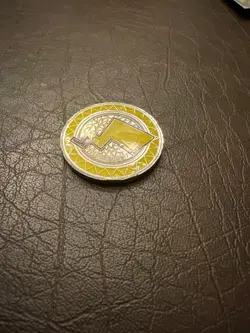 Pikachu Metal Coin Pokemon TCG XY Premium Trainer's Collection Box 2017 See Desc - Image 4