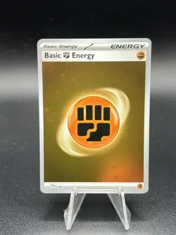 Pokemon Scarlet & Violet 151 Basic Fighting Energy Cosmos Holo SVE EN 006 PW1 - Image 1