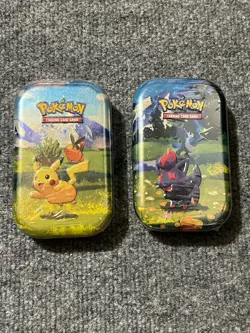2 x 2026 Pokemon TCG Mega Evolution-Ascended Heroes Mini Tins Factory Sealed - Image 1