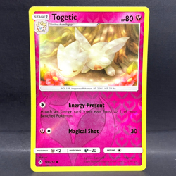 2019 POKEMON UNBROKEN BONDS TOGETIC 137/214 REVERSE HOLO (UNCOMMON) - Image 1