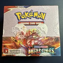 Pokemon Battle Styles Booster Box Sealed 36 Packs Sword & Shield TCG 820650818189 - Image 1