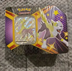 Pokemon Shining Fates Tin Boltund V (6 Booster Packs) BRAND NEW FACTORY SEALED - Image 1