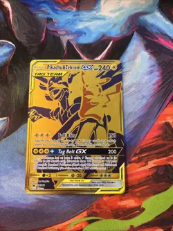 Pokemon Pikachu & Zekrom GX Promo Sun & Moon Promo SM248 Near Mint - Image 1