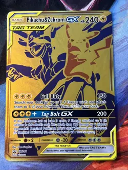 Pokemon Pikachu & Zekrom GX Promo Sun & Moon Promo SM248 Near Mint - Image 2