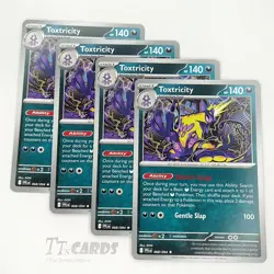 Toxtricity 068/094 NON-Holo x4 Playset 4x Pokemon TCG SV Phantasmal Flames PFL - Image 1