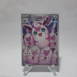 Pokemon TCG Wigglytuff 105/094 Phantasmal Flames Illustration Rare Holo HP120 - Image 1