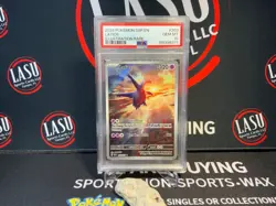 2024 Pokemon Surging Sparks SSP EN Latios Illustration Rare 203 PSA 10 GEM MINT - Image 1