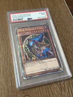 2024 Yu-Gi-Oh DARK MAGICIAN GIRL Quarter Century Secret Rare MP24-EN009 PSA 9 - Image 2