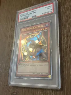 2024 Yu-Gi-Oh DARK MAGICIAN GIRL Quarter Century Secret Rare MP24-EN009 PSA 9 - Image 3