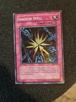 SKE-041 Yu-Gi-Oh Shadow Spell Super Rare 1st Edition NM - Image 1