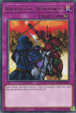 Rivalry of Warlords - KICO-EN058 - Rare - 1st Edition - Yugioh - Image 1