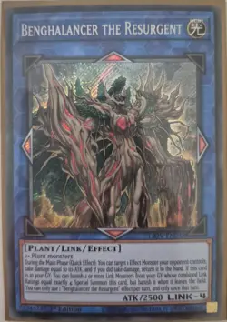 YuGiOh Benghalancer the Resurgent Secret Rare 1st Edition LIOV-EN048 - Image 1