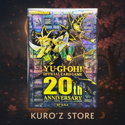 Yu-Gi-Oh 20th Anniversary Gold Sleeve 100pcs Yugi Dark Magician Japanese NEW - Image 1