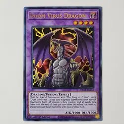 Doom Virus Dragon - DLCS-EN055 - Ultra Rare - NM - 1st ed - Yugioh - Image 1