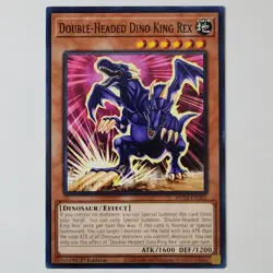 Double-Headed Dino King Rex - MP24-EN362 - NM - Common - 1st ed - Yugioh - Image 1