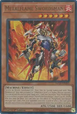 Metalflame Swordsman - MP25-EN265 - NM - Ultra Rare - 1st ed - Yugioh - Image 1