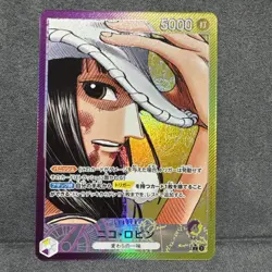 Nico Robin L Parallel OP09-062 Emperors in the New World One Piece TCG Japanese - Image 1